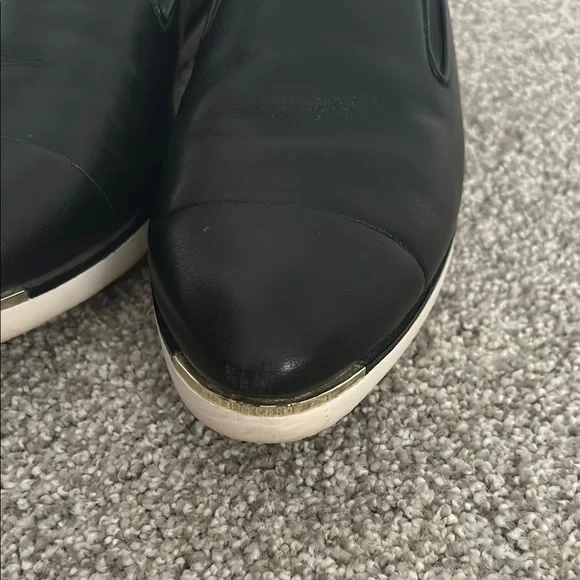Cole Haan Black Leather Flats - Picture 2 of 6